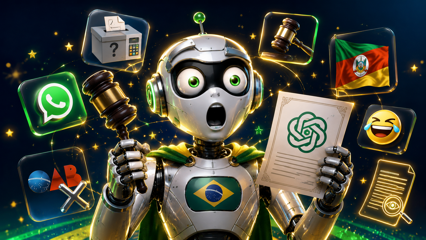 07 casos engraçados, curiosos e inusitados envolvendo IA no Brasil — e o número 3 é simplesmente impagável